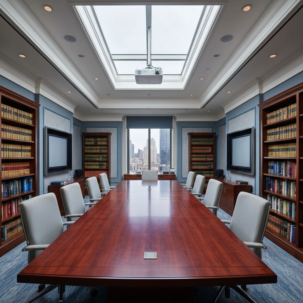 Modern conference room
